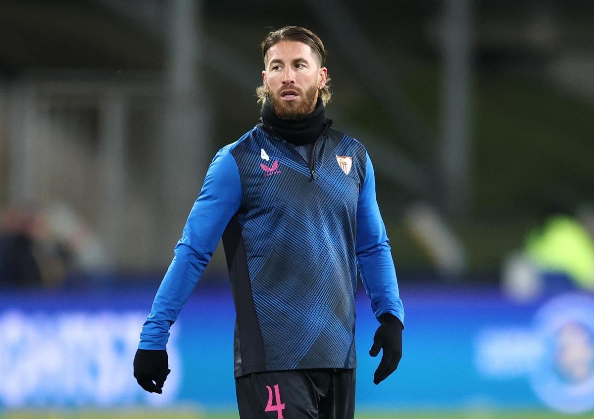 Sergio Ramos en el Sevilla