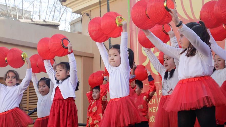 Das chinesische Neujahrsfest 2020 in Palmas Viertel Pere Garau.