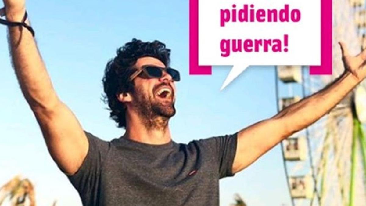 Miguel Ángel Muñoz pidiendo (Ana) guerra