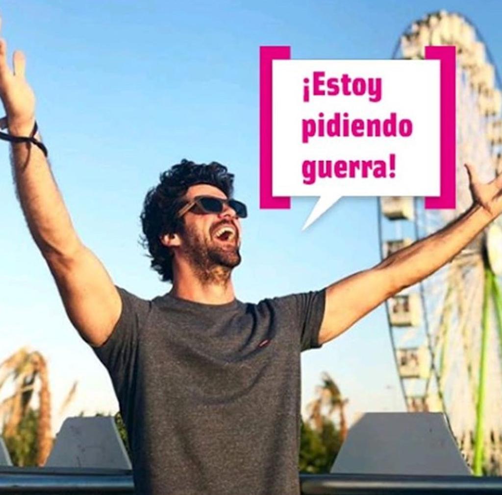 Miguel Ángel Muñoz pidiendo (Ana) guerra