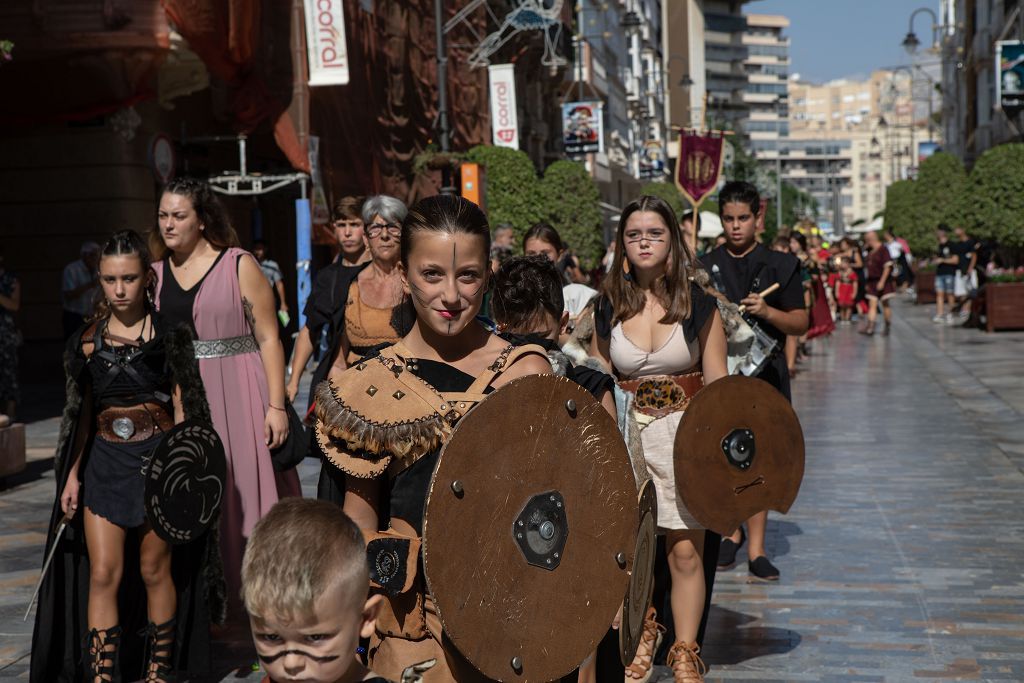 Desfile infantil de Carthagineses y Romanos