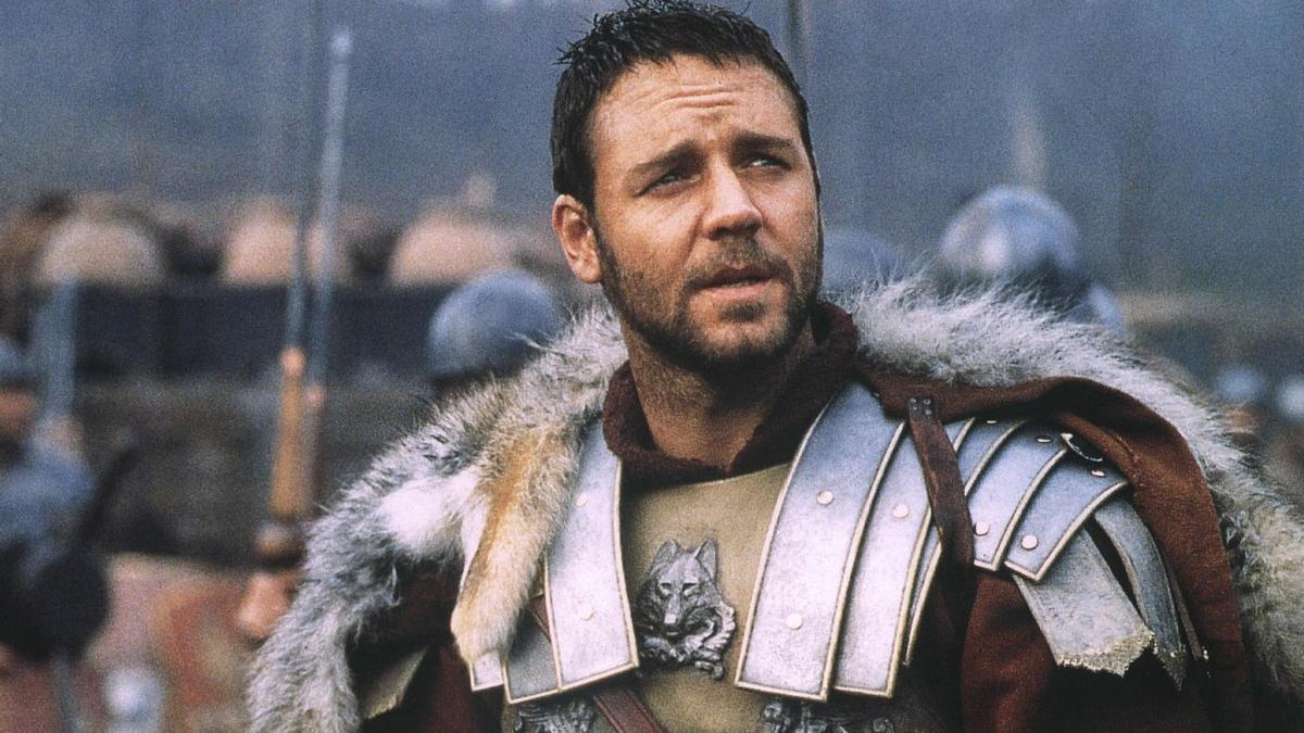 Russell Crowe en 'Gladiator'.