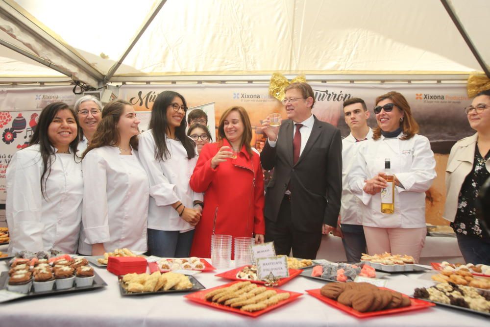 Ximo Puig durante la inauguración de la Fira