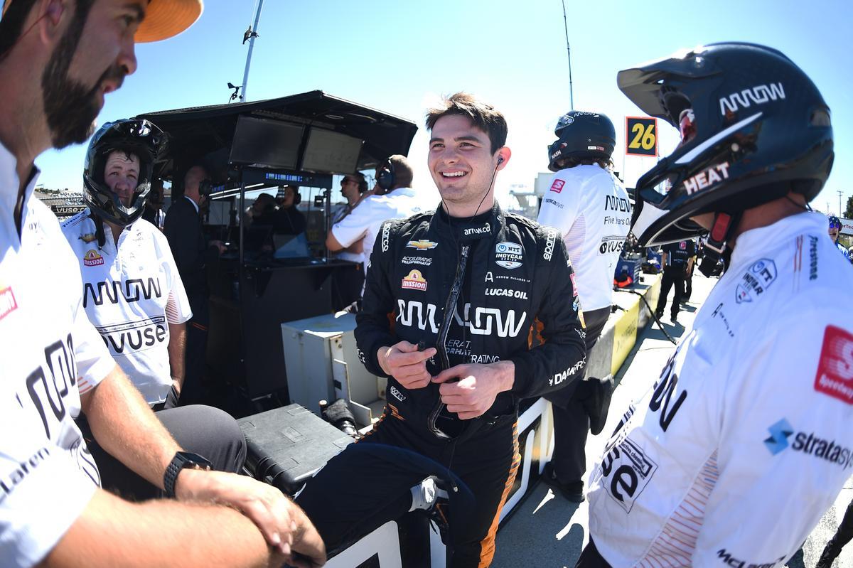 El piloto estadounidense Colton Herta