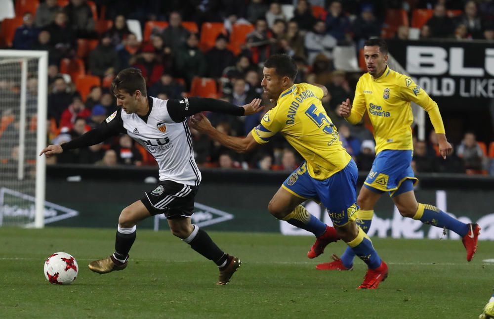 Valencia - Las Palmas, en imágenes