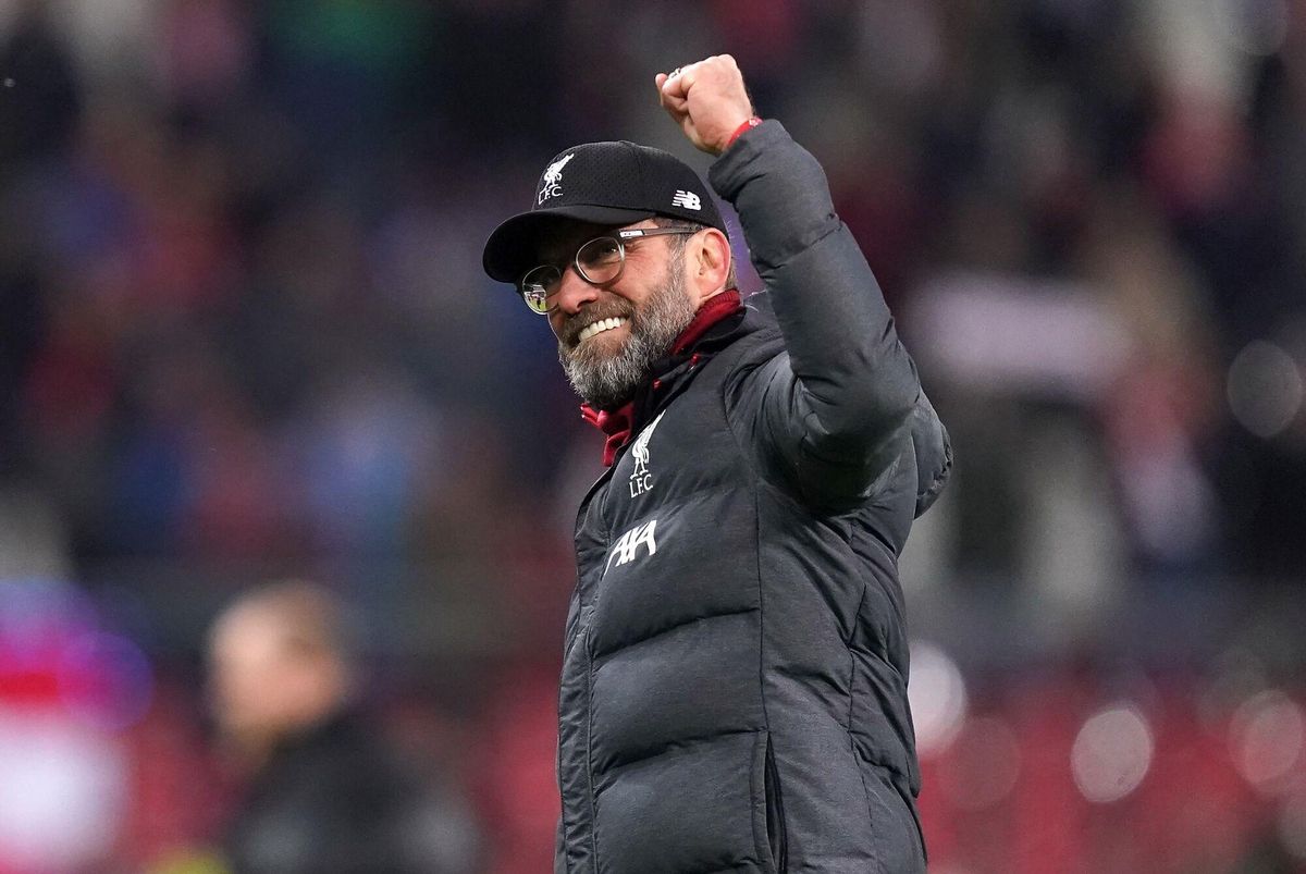 10 December 2019, Austria, Salzburg: Liverpool manager Jurgen Klopp applauds the fans after the final whistle of the UEFA Champions League Group E soccer match between Red Bull Salzburg and Liverpool at the Red Bull Arena. Photo: John Walton/PA Wire/dpa10/12/2019 ONLY FOR USE IN SPAIN