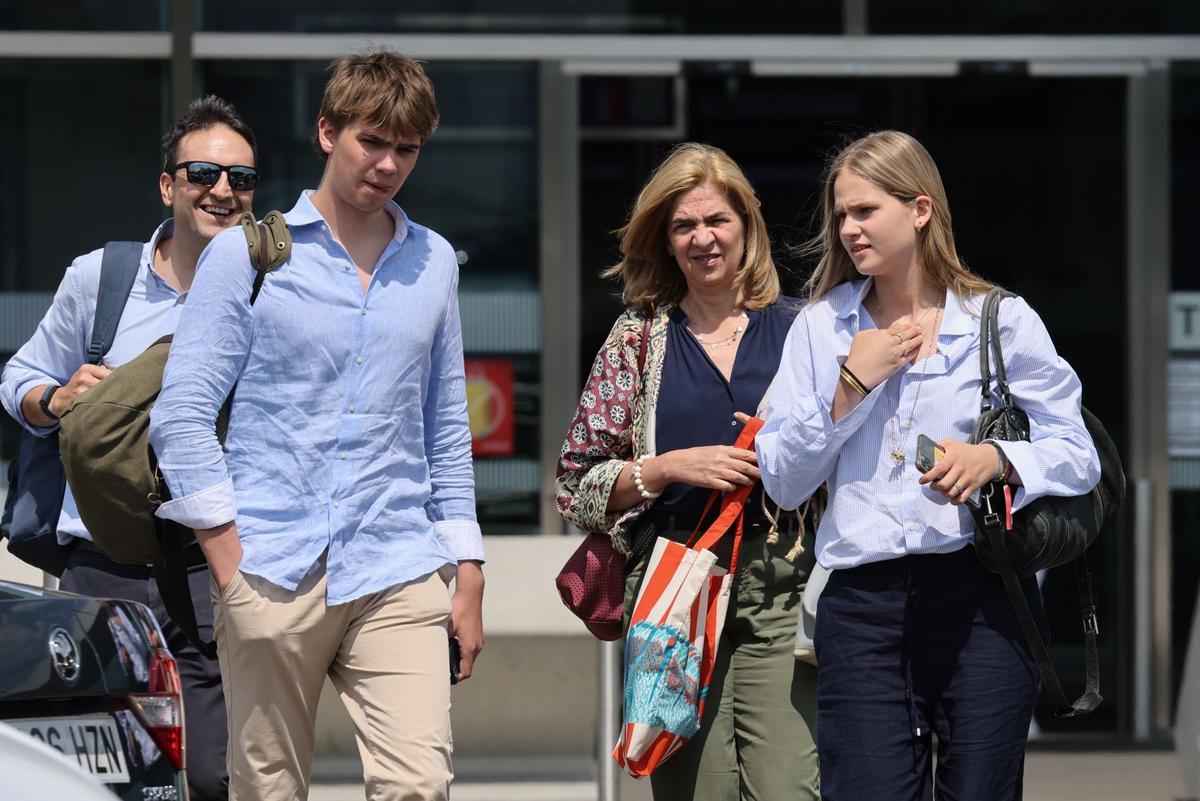 Irene Urdangarin y su familia