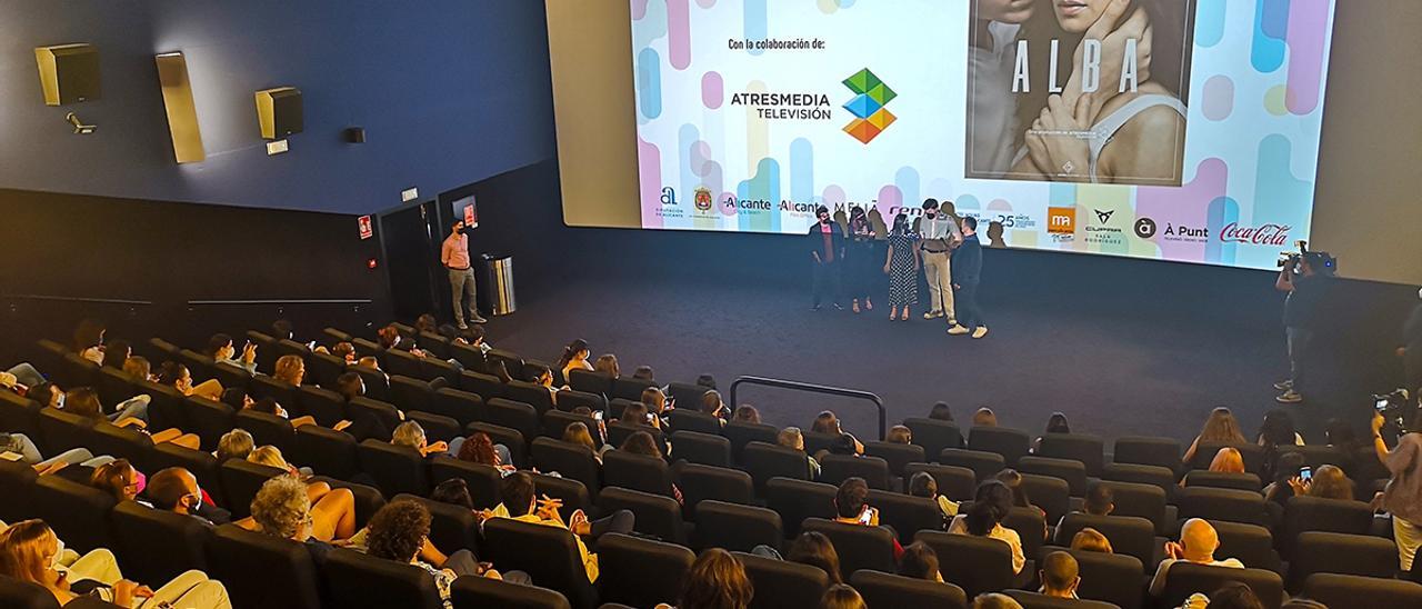 Presentación de la serie &quot;Alba&quot; durante el último Festival de Cine de Alicante