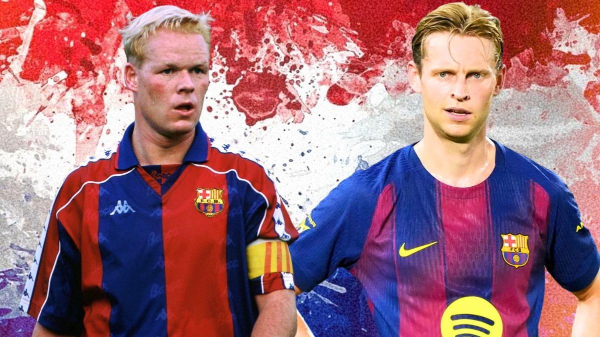 De Jong atrapa a Koeman en partidos con el Barça