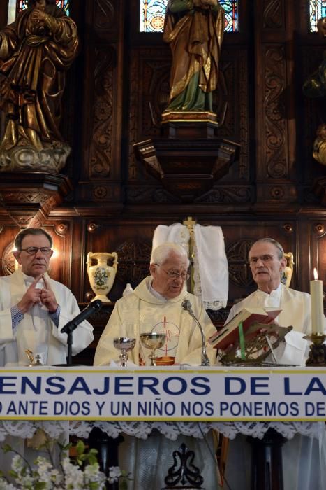 Homenaje al Padre Ángel en La Rebollada