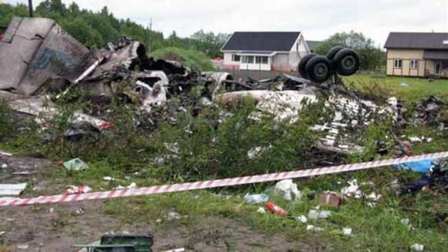 44 muertos en un accidente de avión en Rusia
