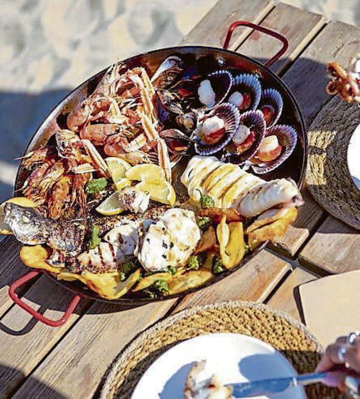 Mediterranean dishes.