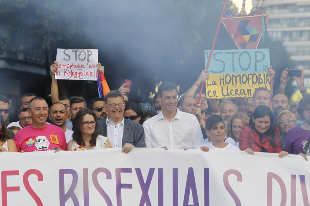 Manifestación del Orgullo LGTBi en Valencia