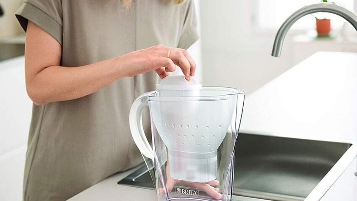 Brita Jarra con filtro de Agua Filtrada 3,5L,1 cartucho Maxtra+,reduce cal  cloro