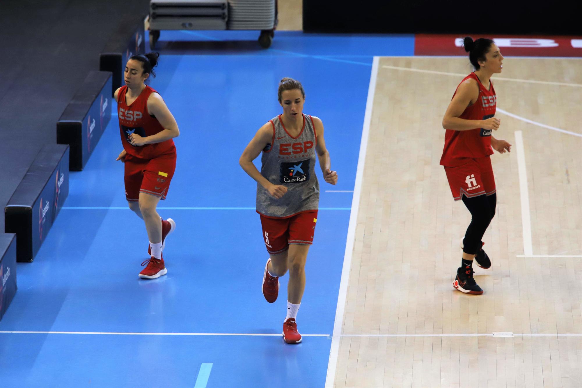 Segunda jornada de la selección española femenina de baloncesto en Córdoba