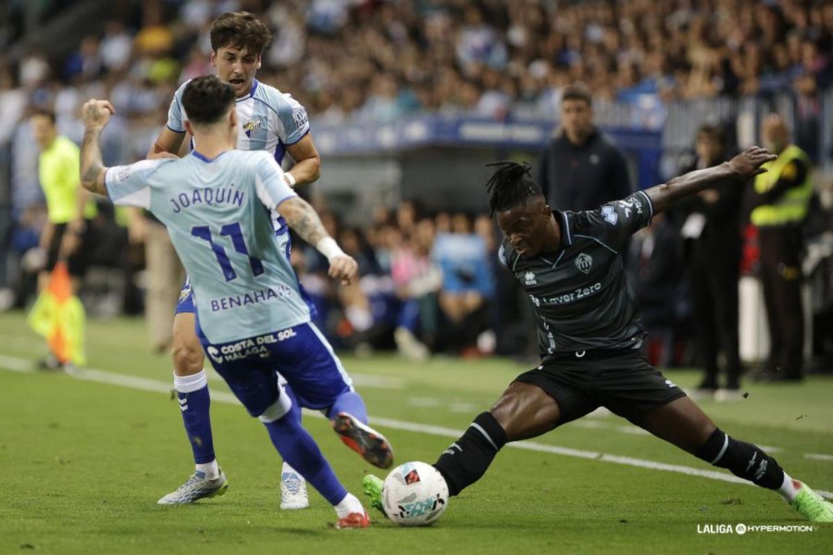 Foto del partido del Málaga y el Castellón en La Rosaleda. Foto del partido del Málaga y el Castellón en La Rosaleda.