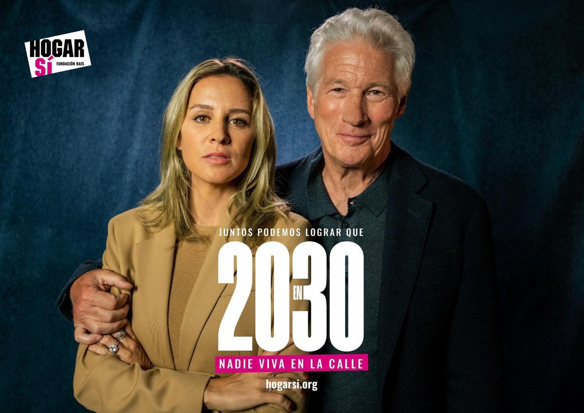 Alejandra Silva y Richard Gere.