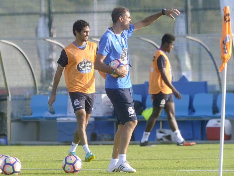 La plantilla deportivista retoma el trabajo esta tarde en Abegondo.