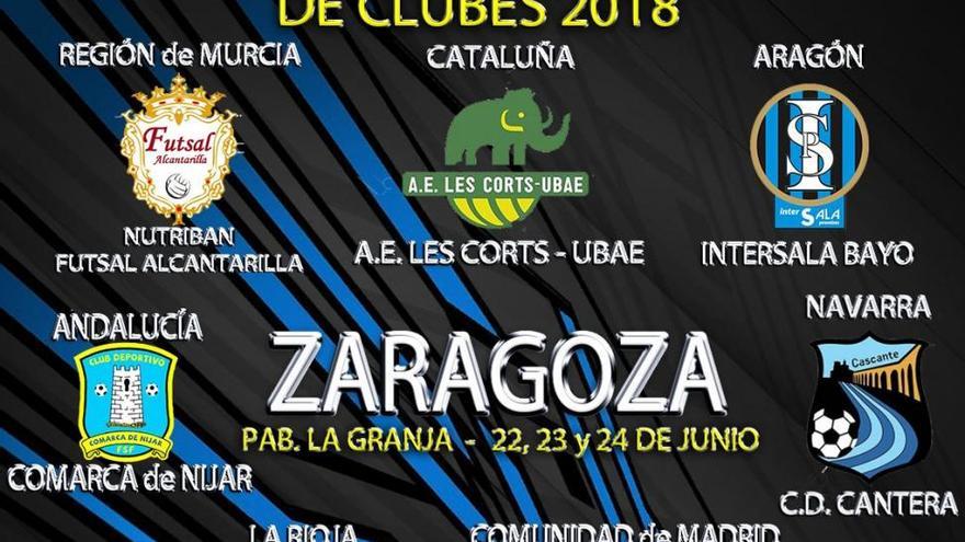 Zaragoza acoge este fin de semana el nacional juvenil femenino de fútbol sala