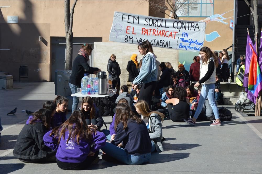 Passacarrers del 8-M a Manresa