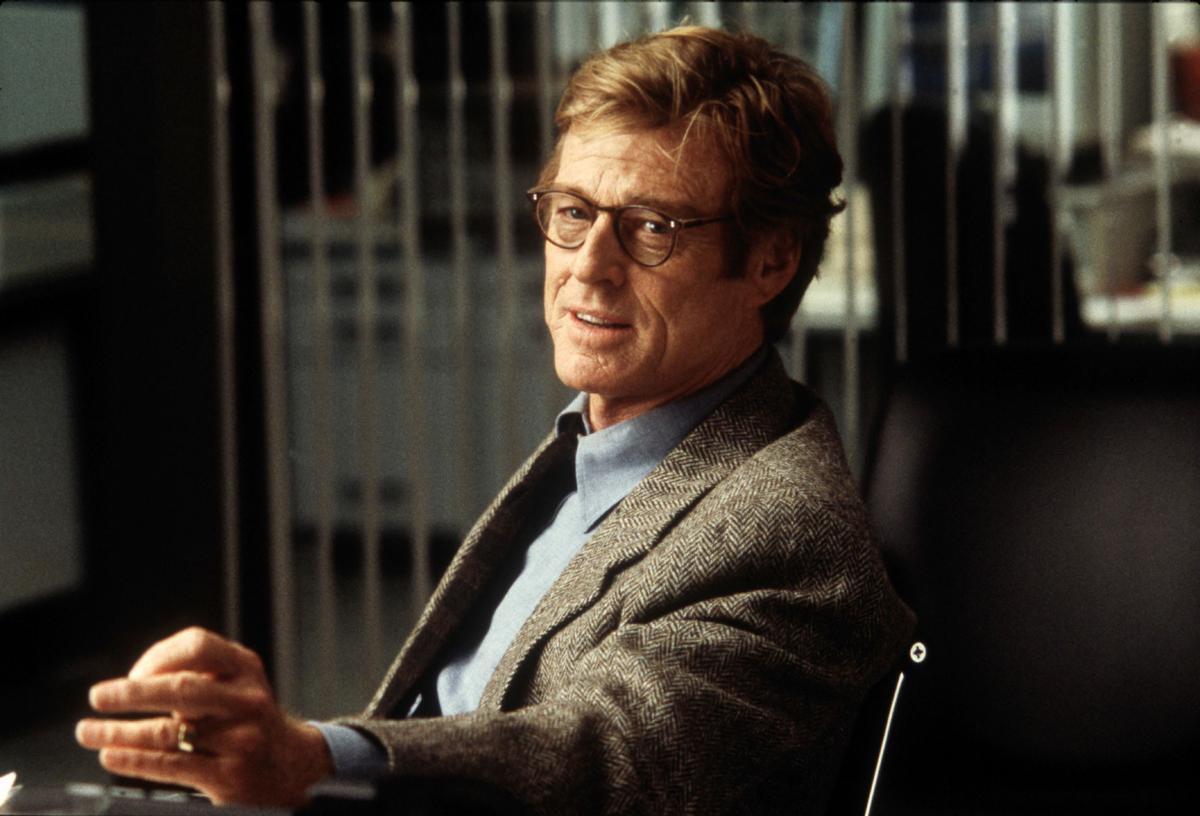 Robert Redford en la película Juego de espías