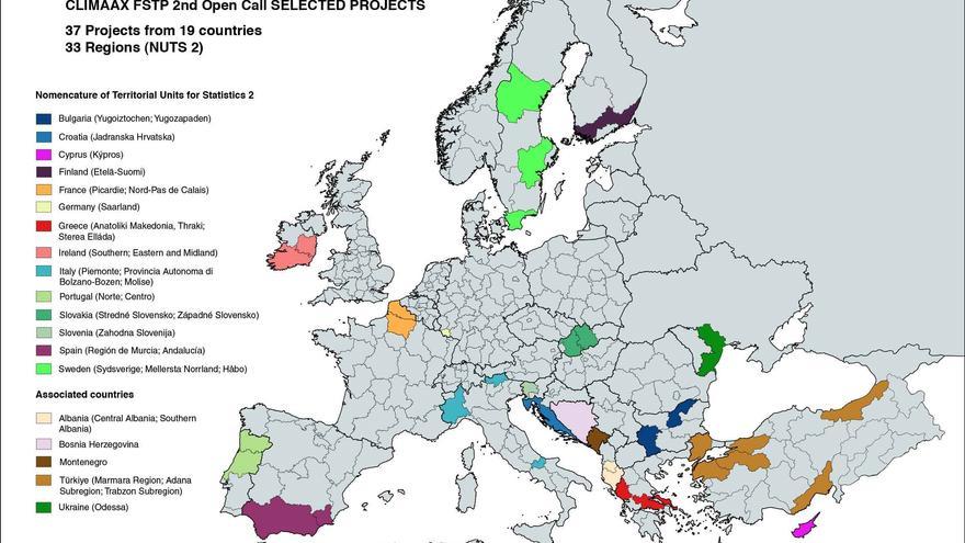 La Región recibirá financiación de la UE para identificar y evaluar los principales riesgos climáticos