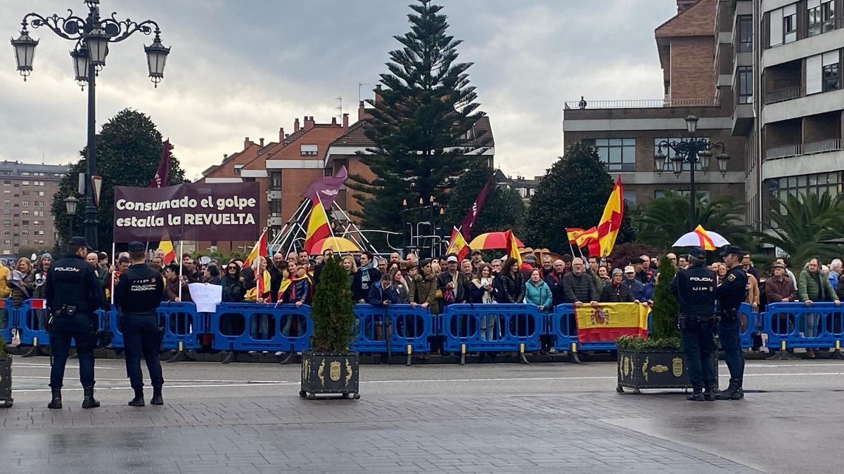 Protestas en Oviedo