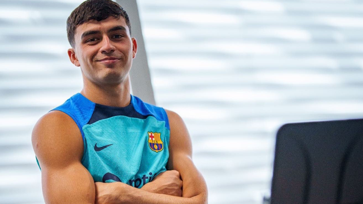 El cambio físico de Pedri