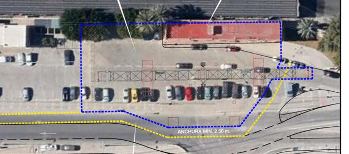 La noria irá sobre el edificio del antiguo Apostolado del Mar.