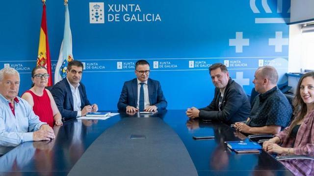 Presentación de la campaña «Redondela no Camiño» en la Xunta.