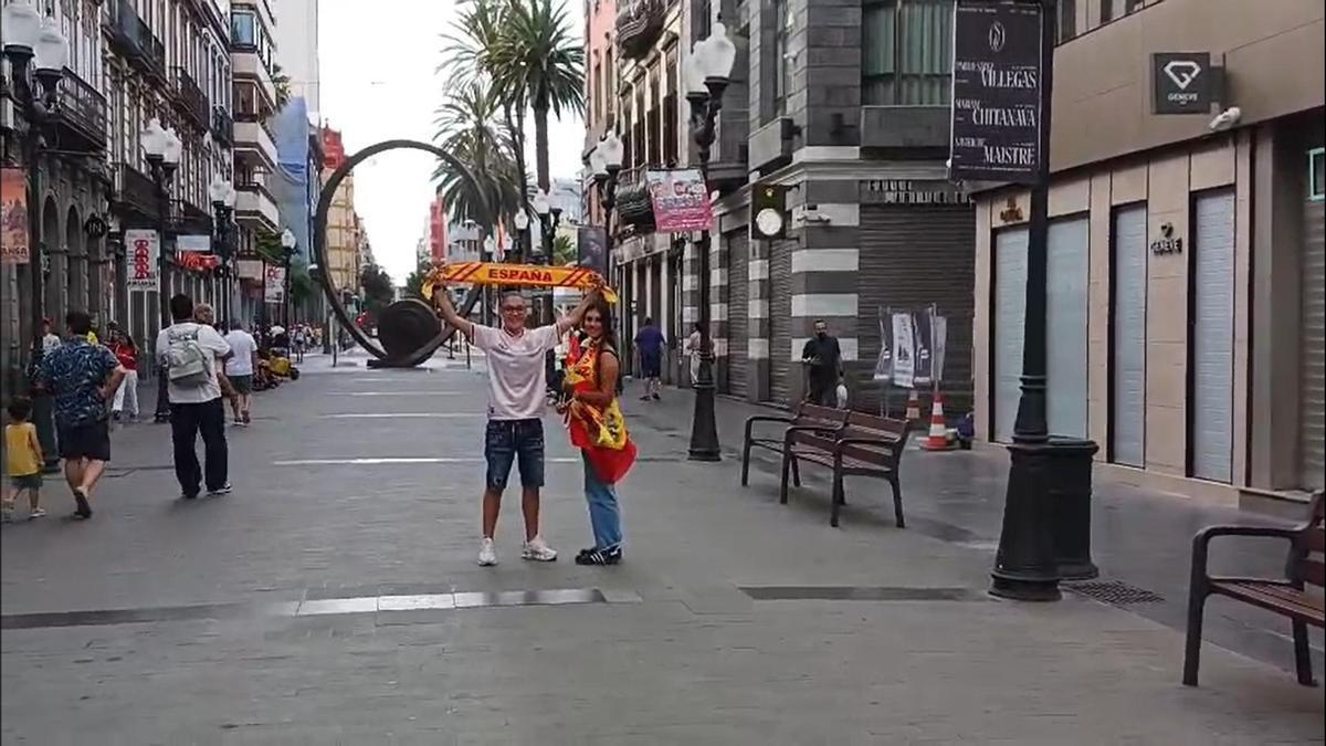Vídeo: Triana: ambiente previo a la final mundial de fútbol España-Argentina