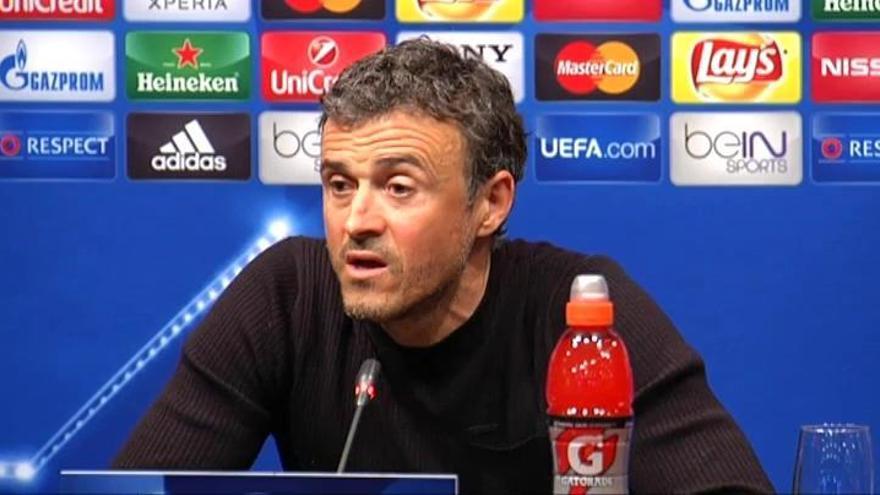 Luis Enrique: “El único que no quiero que me toque en el sorteo es el Barça”