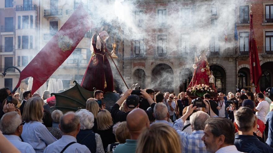GALERÍA | La procesión de vísperas del Corpus Christi de Zamora, en imágenes