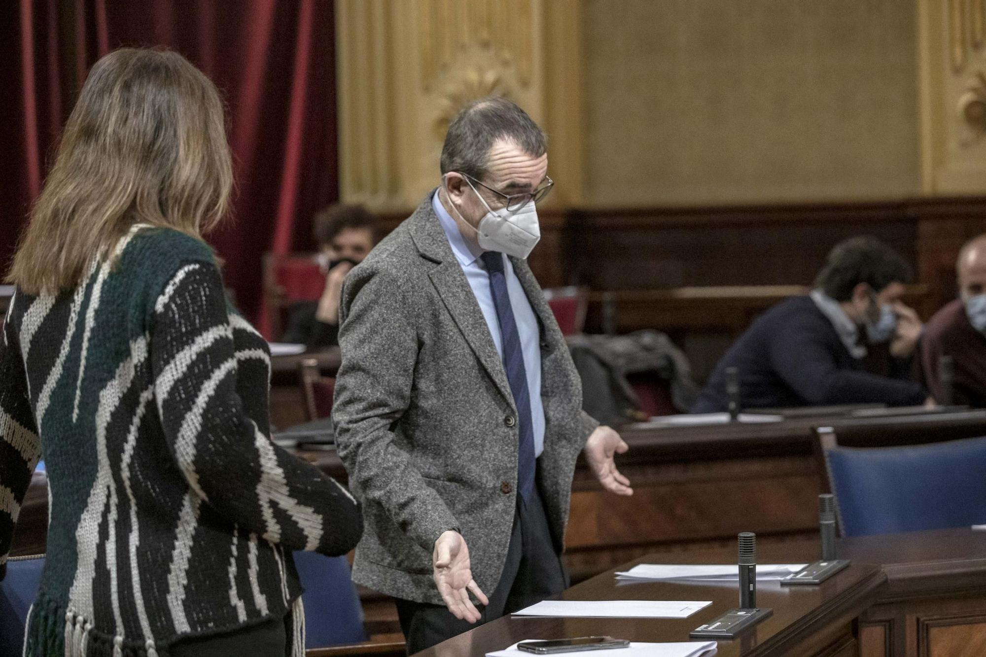 Pleno del Parlament de día 23 de febrero de 2021