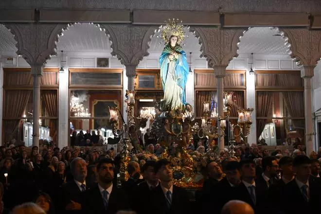 Así ha sido la procesión de La Purísima por las calles de Torrevieja