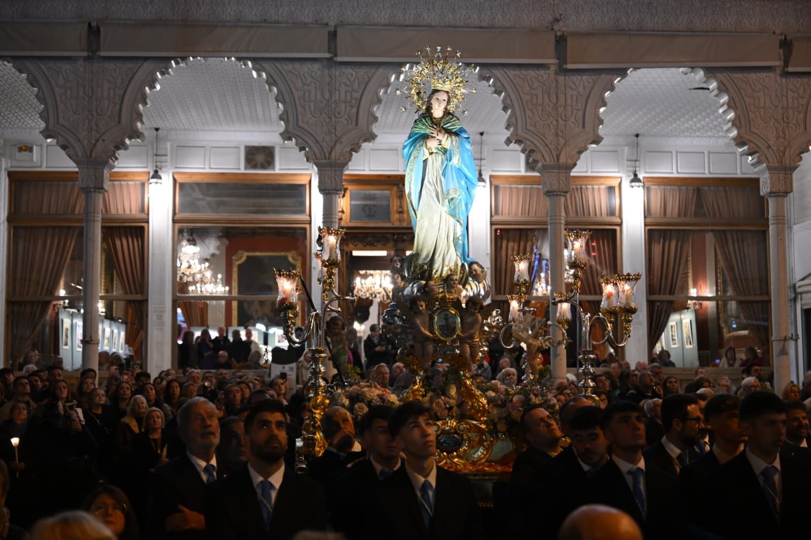 Así ha sido la procesión de La Purísima por las calles de Torrevieja