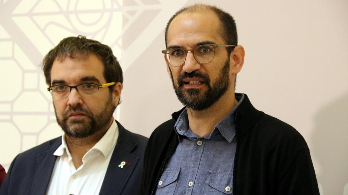 El alcalde de Sabadell, Maties Serracant, en rueda de prensa.