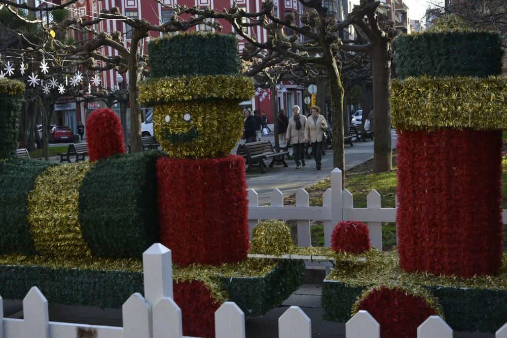 Papá Noel cambia de plaza