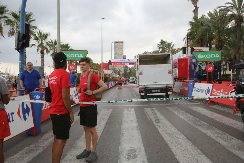 Preparativos para la Vuelta en Alicante