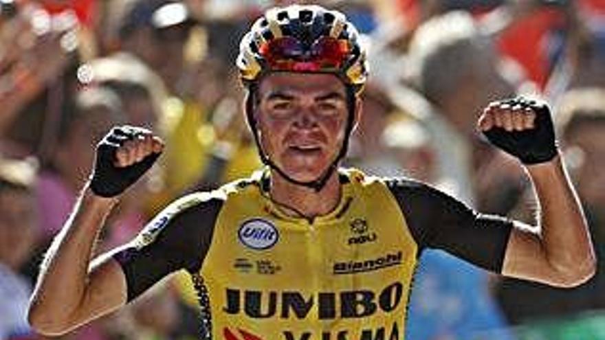 Kuss, de l&#039;equip del líder Roglic (Jumbo-Visma), va guanyar l&#039;etapa ahir