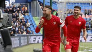 Getafe - Sevilla | El gol de Sergio Ramos
