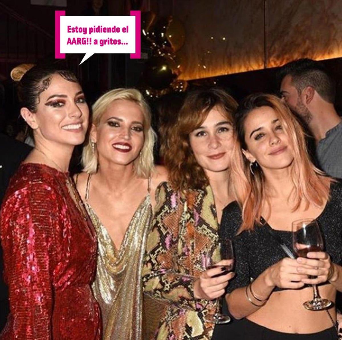 Blanca celebra su cumple: con las chicas del cable