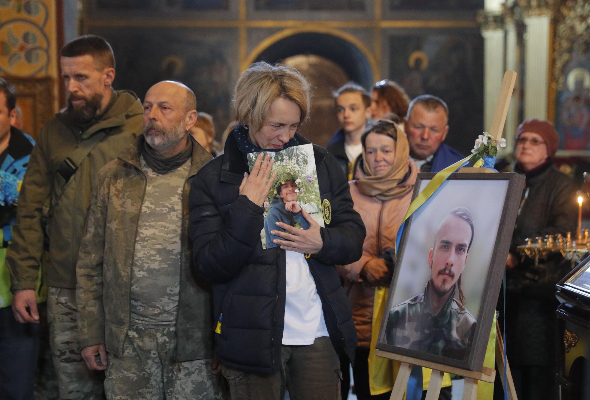 Ukraine bids farewell to late serviceman Danylo Denysevych