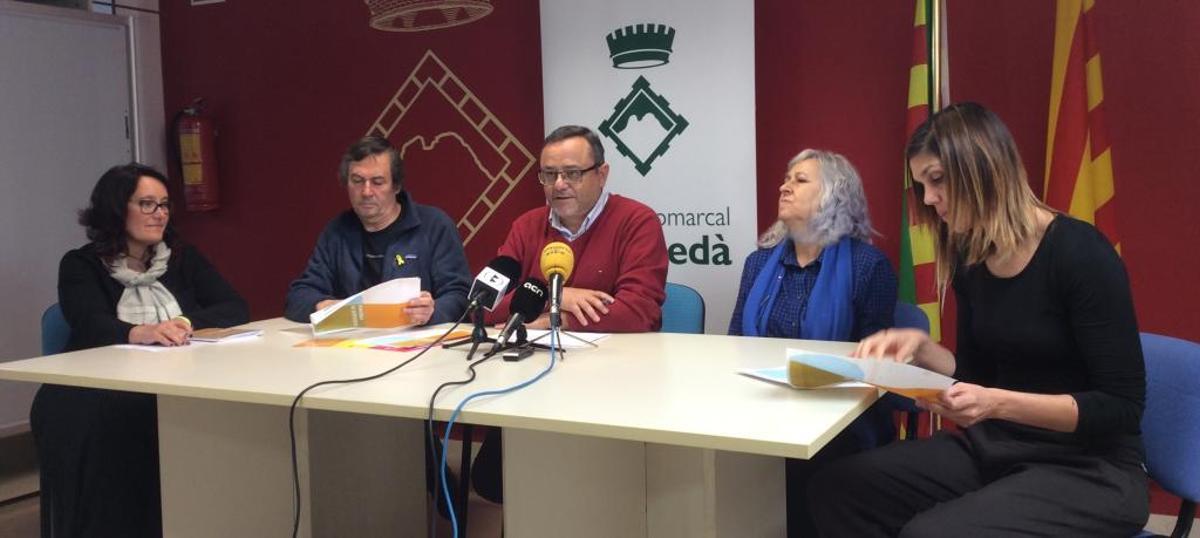 Presentació dels resultats del porta a porta al Consell Comarcal del Berguedà.