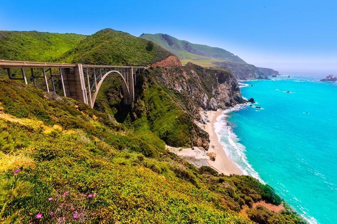 California, puente Bixby, Big Sur