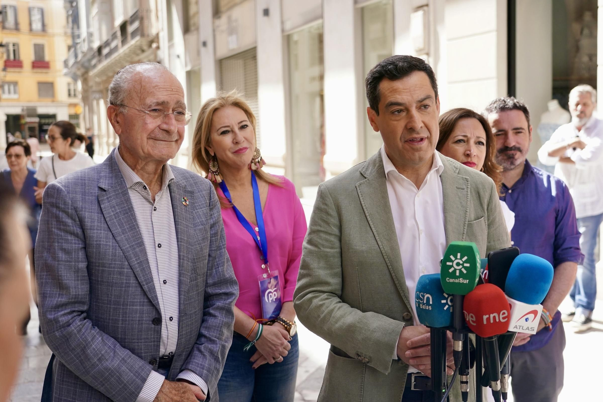 La jornada electoral del 9J al Parlamento Europeo en Málaga, en imágenes