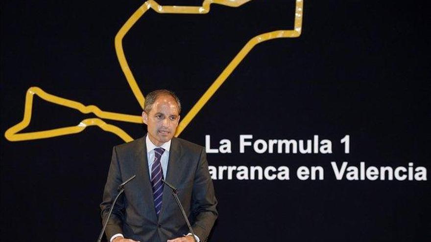 Francisco Camps, procesado por la construcción del circuito de F-1 en Valencia