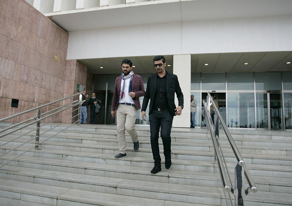 Fotos del juicio entre Vicente Casado y el Málaga CF