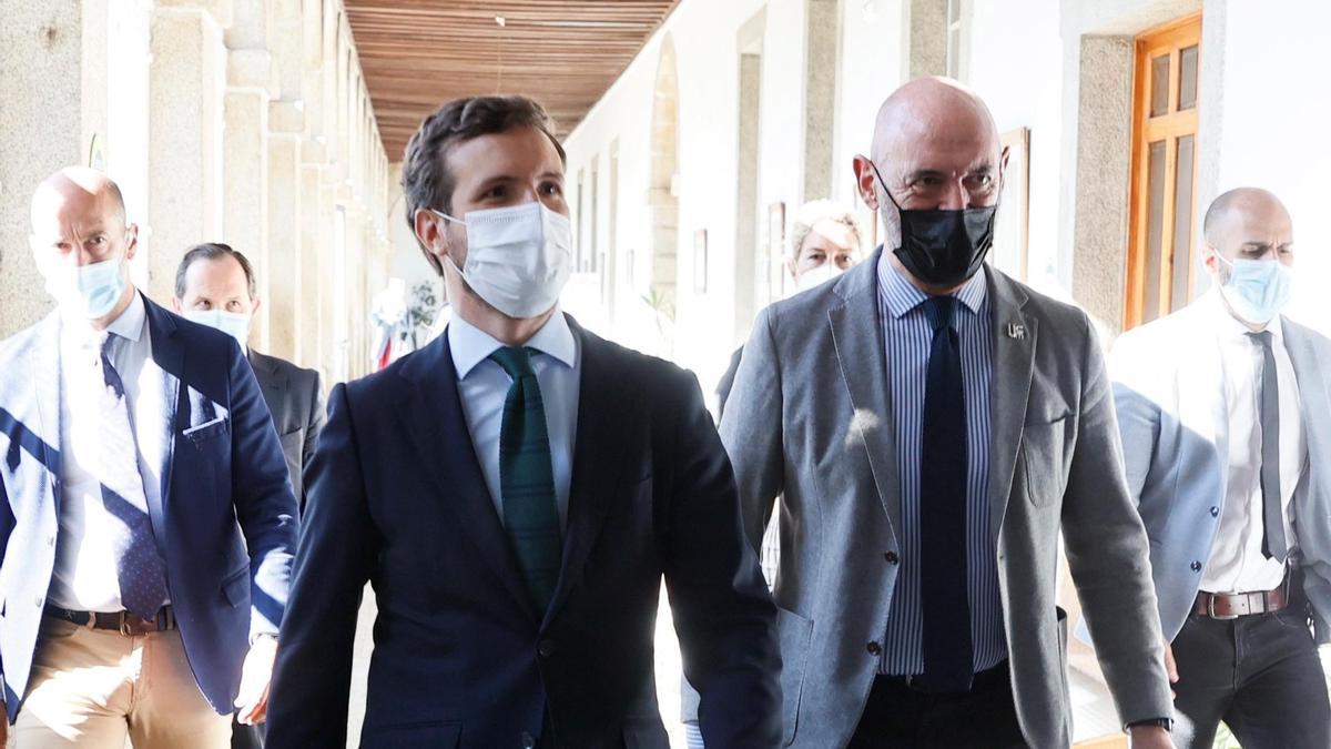 El líder del PP, Pablo Casado.