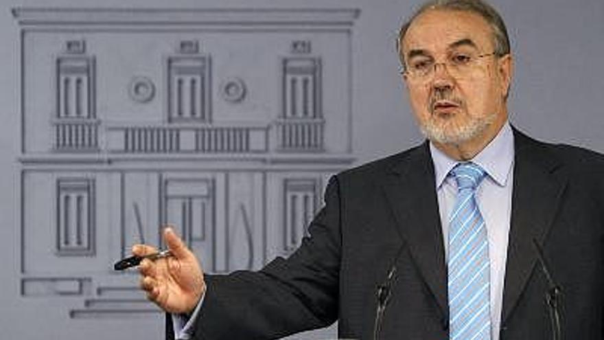 El vicepresidente segundo del Gobierno, Pedro Solbes